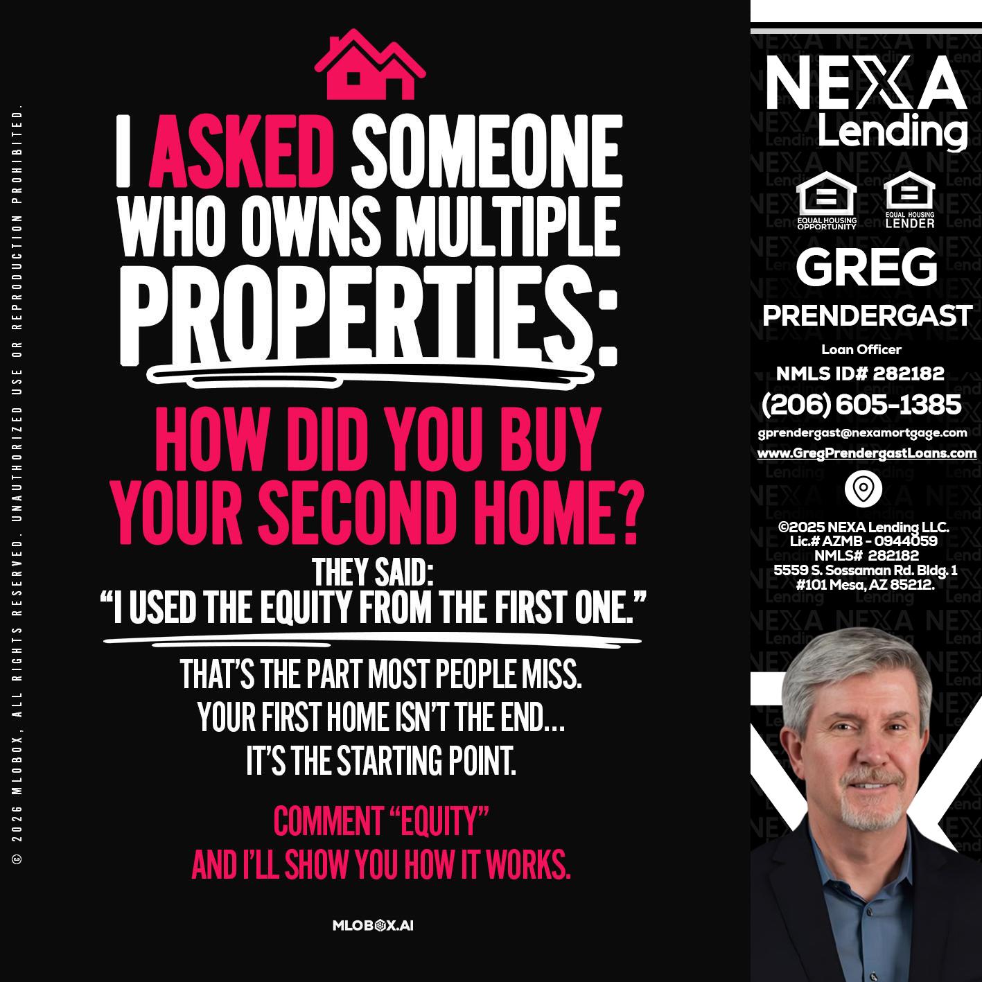I ASKED SOMEONE - Greg Prendergast -Loan Officer
