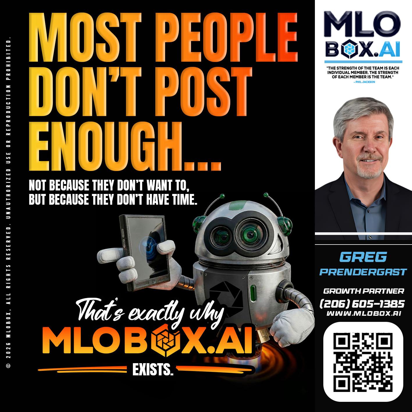 most people - Greg Prendergast -Loan Officer